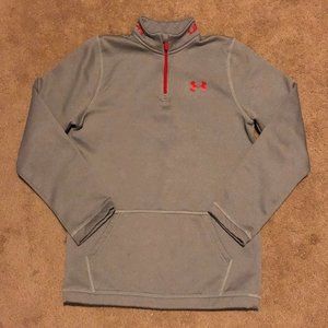 Under Armour Boys 1/4 Zip Pullover ~ Youth Size Large